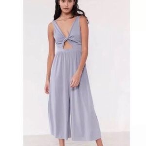 Soft lavender knotted jumpsuit